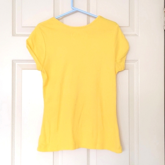 NWOT. The Children's Place 100% Cotton Short Sleeve Tee with crystal butterfly. - Picture 2 of 4